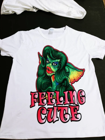 Sublimation T-Shirt (100% Polyester White) Adult Uni-Sex