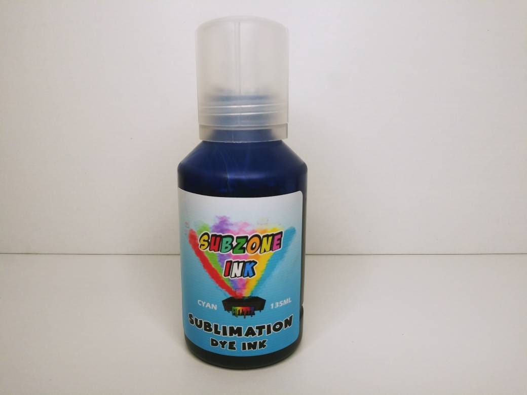 SubZone Ink Eco Tank Bottle (135ml) CMYK