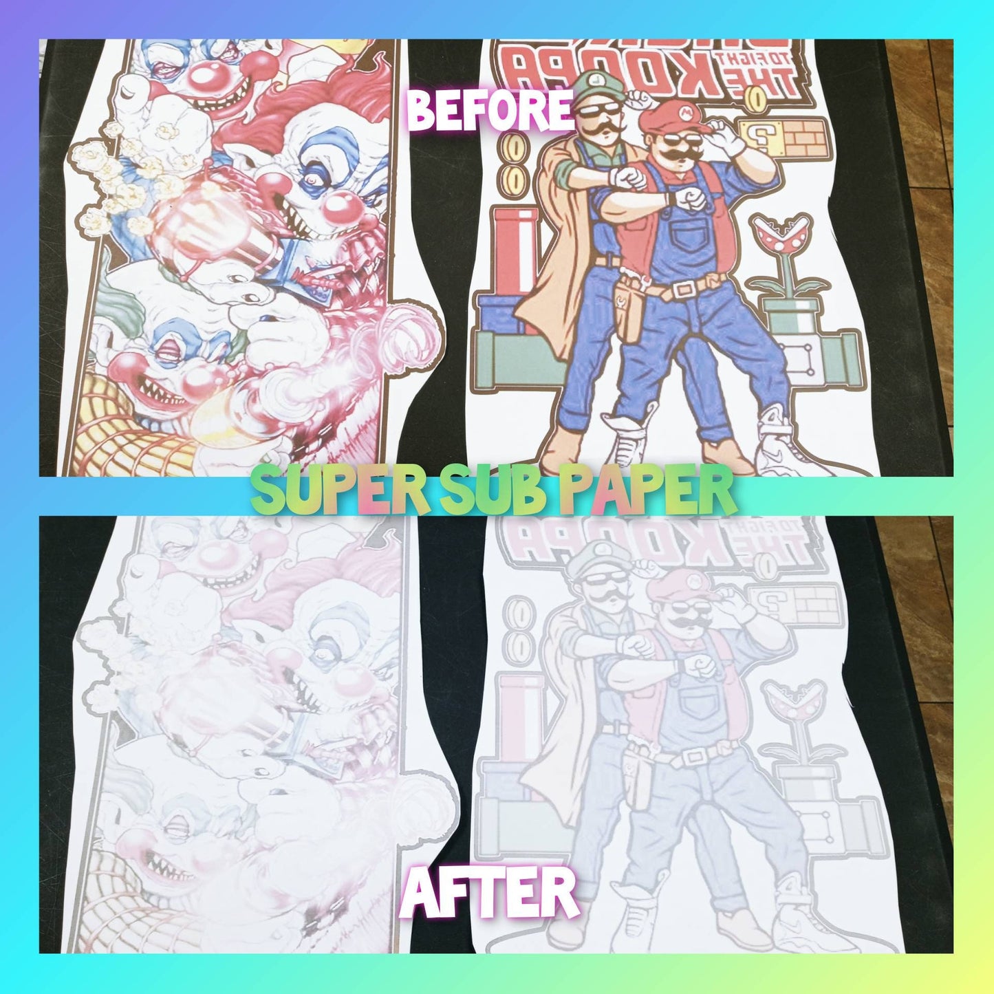 Super Sub Sublimation Paper (50 Sheet Pack) A3 Sizes(11.6×16.5 inches)