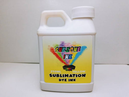 SubZone Ink 4 Color Ink for Epson Printers (250ml bottles)